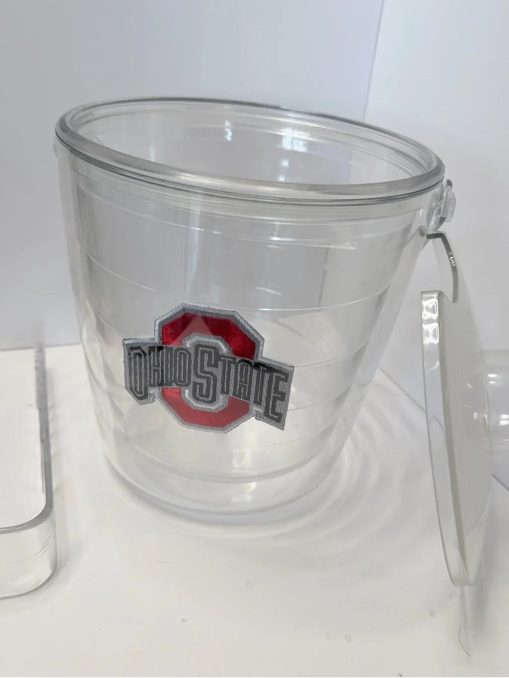 Vintage Ohio State Tervis Tumbler Company Ice Bucket Double Wall w/ lid